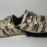 Zac Posen Women's Savanna Mule Loafers Shoes In Cream/Black Black Size 10 Photo 6