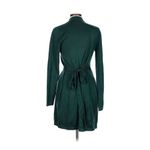 Lulus Literary Lover Forest Green Wrap Sweater Dress XS NWT Photo 6