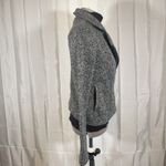 Banana Republic  Women’s Asymmetric Zip Fleece Lined Sweater Jacket Heather Small Photo 1