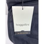 Baggallini New  Haley Large Crossbody Black Bag Purse Womens Nylon Double Zipper Photo 2