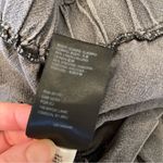 Urban Outfitters  Linen Blend Cargo Pants Charcoal High Drop Elastic Waist Medium Photo 4