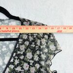 Full Tilt L Tie Floral Top Fairy Whimsygoth Summer Sheer Mesh Festival Party Photo 8