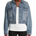 Kensie  Oversize Jean Denim Jacket Photo 7