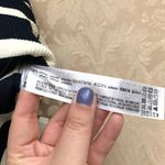 ZARA  STRIPED KNIT CROPPED TUNIC WITH POCKETS in Black/White Photo 9