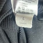 Bebe Black Rhinestone Long Sleeve Tee Photo 2