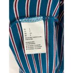 American Eagle Striped Cinch Waist Romper Size Small Photo 3