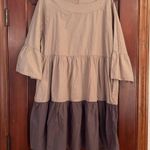 French Connection  Elegant Two-Tone Women's Dress size 8 Photo 1
