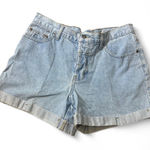 Canyon River Blues Vintage High Waist‎ Light Wash Denim Shorts Photo 0
