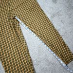 Known Supply Women’s Organic Cotton Cadence Overall Retro in Apricot Plaid M Yellow Size M Photo 14