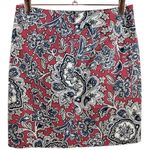 Loft  Floral‎ Paisley Pencil Skirt 2P Photo 1