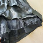 JS Collections  Volume Satin Midi Skirt Photo 4