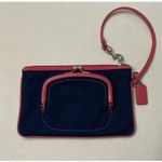 Coach Limited Edition Bonnie Cashin Wristlet Navy/Pink Photo 2