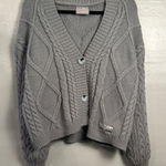Taylor Swift TTPD cardigan size large/xlarge Gray Photo 0