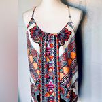 Pink Owl  Geometric Print Mini Dress - Multicolor Photo 0