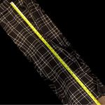 BB Dakota Muted Purple Tartan Plaid Single Breasted Long Wool Coat Sz M Photo 9