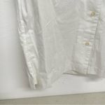 Free Assembly White Short Sleeve Button Down Shirt Dress Womens M Beachy Classic Size M Photo 2