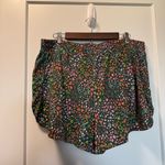 Lands' End  Women Bright Floral Cotton Modal Lined Boyshorts Pull On Casual Short Photo 2