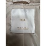 Mango MNG Sherpa Bomber Jacket Cream XS 100% Polyester‎ Cozy Lined Photo 9