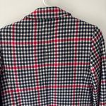 Pendleton 100% Virgin Wool Houndstooth Blazer Blue Red White Suit Jacket Plaid Photo 7