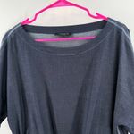 Lafayette 148 New York Dress Medium Chambray Denim A Photo 4