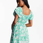 Billabong  Green Floral Mini Dress Photo 2