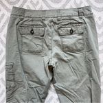 Eddie Bauer  Women’s Green Dyed Cargo Capri Pants Plus Size 14 Photo 4