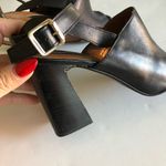 Topshop Nieve Black Block Heel Sandal. Size 39 (US 9) Photo 6