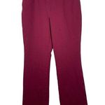 Quacker Factory Dream Jeannes by Quaker Factory Maroon Pull On Pants Size Med EUC #DS-1667 Photo 0
