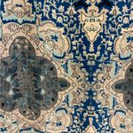 Lulus  Blue and Gray Patterned Mini Dress Photo 1