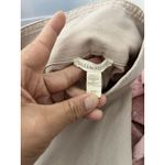 Eileen Fisher Khaki Organic Cotton Hemp Stretch Stand Jacket Size M Light Stains Photo 2