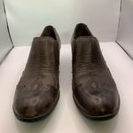Born Amibeth Womens Brown Western Wingtip Booties Size 7 B75506 cowgirl rodeo Photo 2