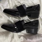 3.1 Phillip Lim Quinn Leather Loafers Tortoise Shell Suede Black Classic 38/8 Photo 7