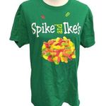 Fruit of the Loom Spike and Ike’s Short Sleeve Crew Neck TShirt Green Size Medium Photo 0