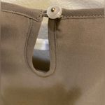 Giorgia & Johns embroidered Pencil Tight Sleeveless Dress Women's Sz Large Brown Photo 10