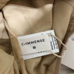 Commense‎ Women's Sheath Dress Size Medium Beige V Photo 5