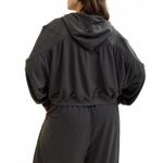 American Eagle AE Aerie Soft Life Full Zip Sweatshirt Smoked Gray NWT Small Photo 5