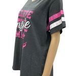 Susan G Komen Believe Inspire Impact Breast Cancer Awareness Gray Jersey Tee 2X Photo 3