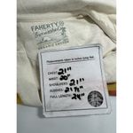 Faherty  Sunwashed Organic Cotton Slub Long Sleeve Tee Shirt SZ XS Photo 9