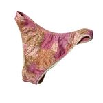 Elysiian Nantucket Bikini NWT Top (Sz L) and NWOT Bottom (Sz S) - Pink Paisley Photo 9