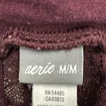 Aerie Bralette Womens M Purple Lace Halter Racerback Wireless Lightly Lined Photo 3