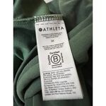 Athleta  Willow V Neck Sweatshirt Womens 3X Solid Green Modal Blend Long Sleeve Photo 4