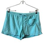 Tommy Hilfiger Vintage Y2K Blue Terrycloth Spellout Shorts Size M Photo 0