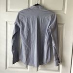 Theory  Striped Essential Button-Down Shirt, Size P/PT Photo 4