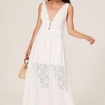 Jonathan Simkhai Waverly White Sleeveless Plunge V Photo 0