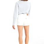 Levi's Levi’s | Mid Length White Denim Shorts | womens 28 Photo 2