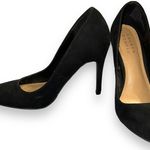 LC Lauren Conrad Womens Four Inch High Heel Shoes Pumps Slip On Black Size 6.5 Photo 0