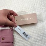 Fiorelli  Pink Pebbled Vegan Leather Gold Hardware Zip Top Crossbody Bag Purse Photo 2