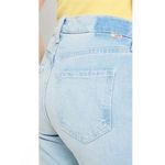 Mother The Scrapper Cuff Ankle Fray in Lonely Hearts Club Blue Size 24 Photo 1