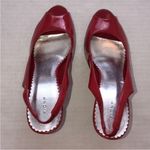 Fioni  Open Toe Slingback Heels Photo 4