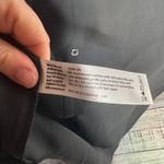 Eileen Fisher XS Black 100% Silk Button Front Tunic Shirt Dress Photo 3